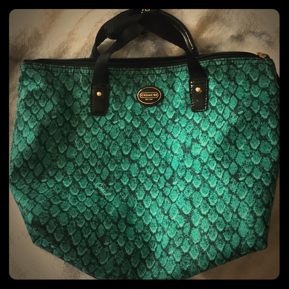 Rare Coach Mermaid Mini Bag